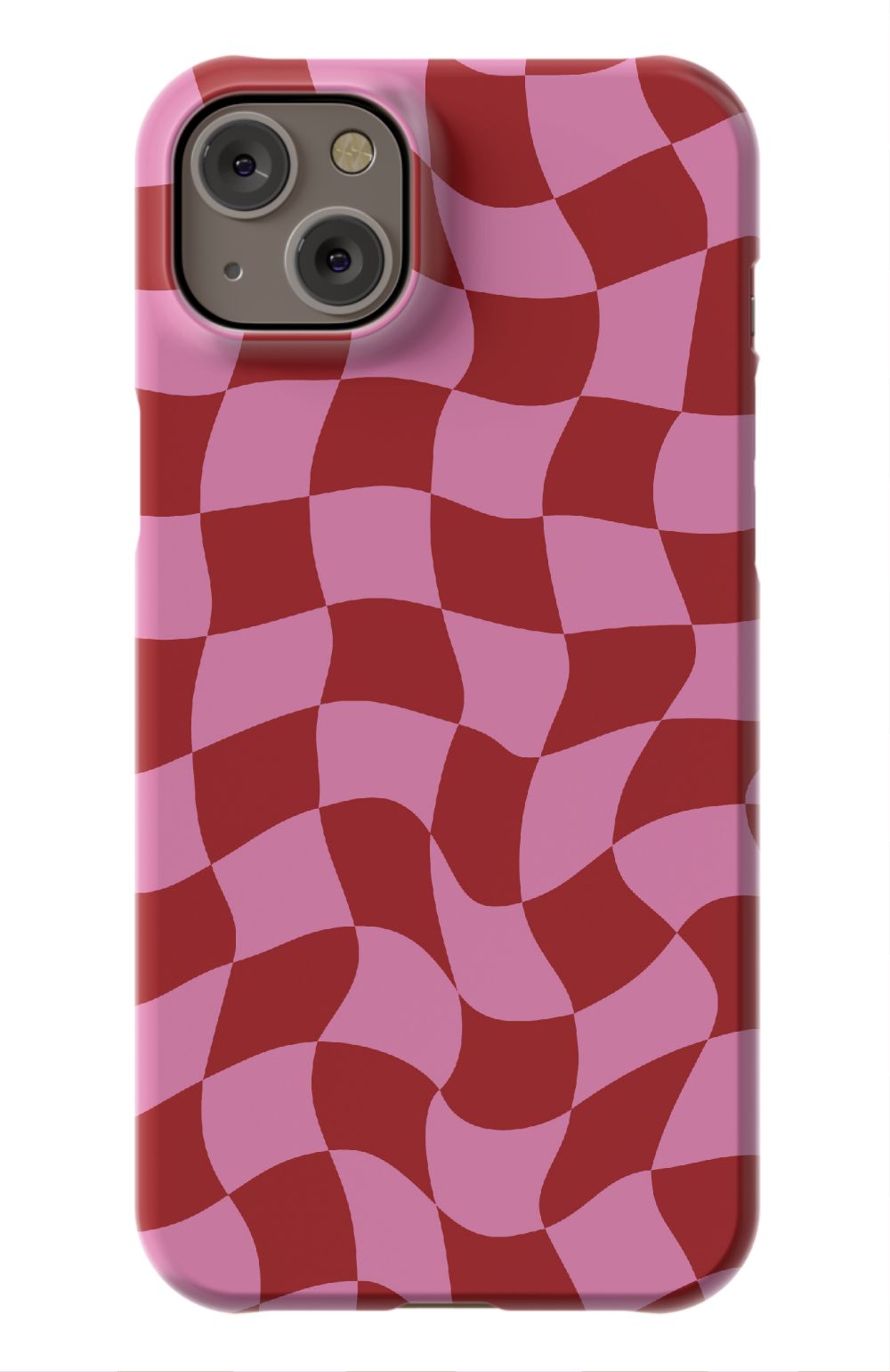 Trippy Checkers iPhone Case