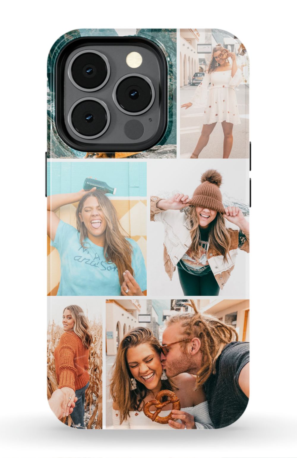 Photo Collage Phone Case - Scatter Collage 2