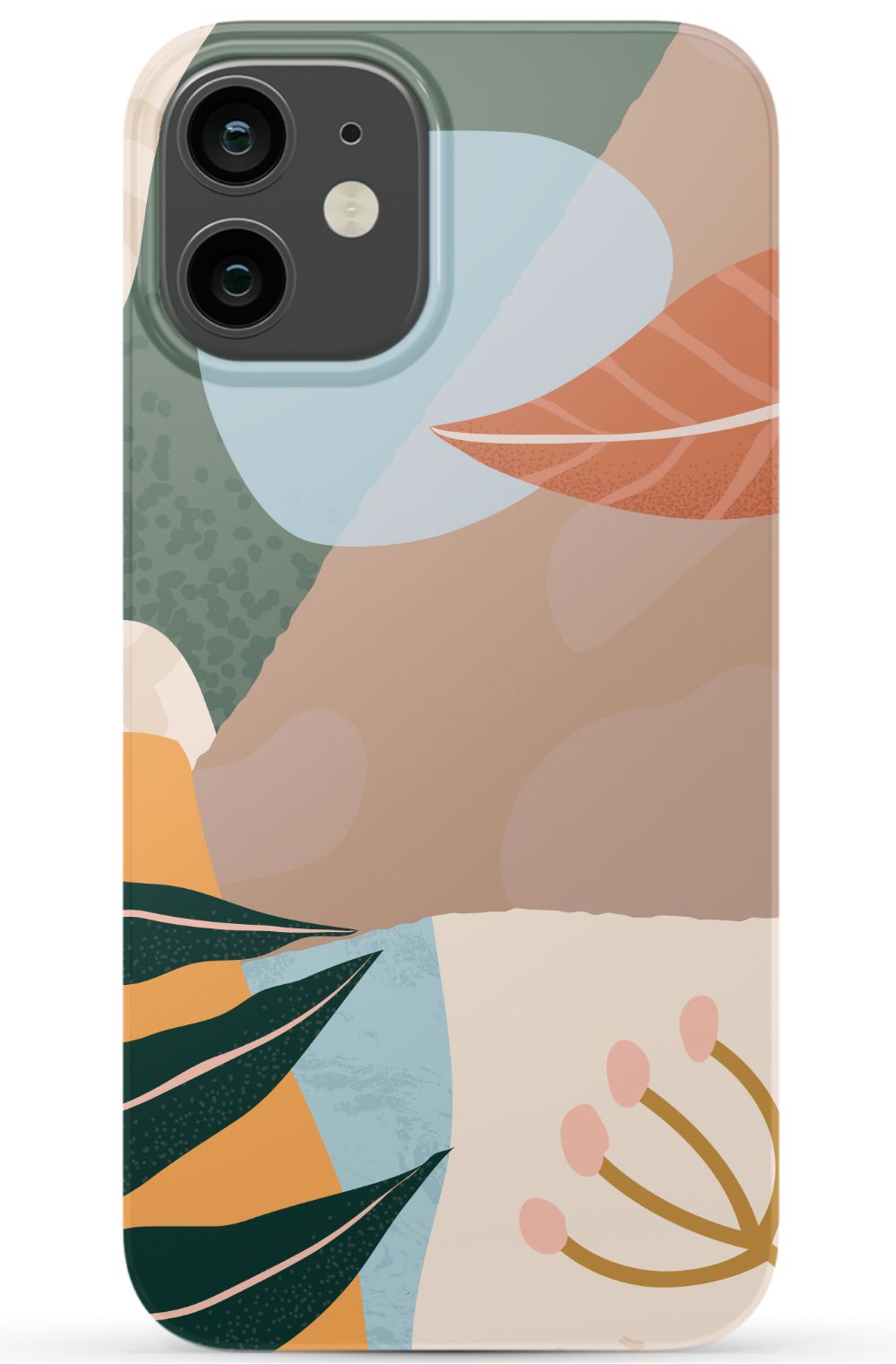 Abstract Plants iPhone Case