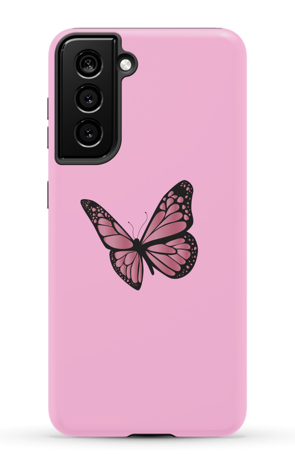 Pink Aesthetic Butterfly Samsung Phone Case