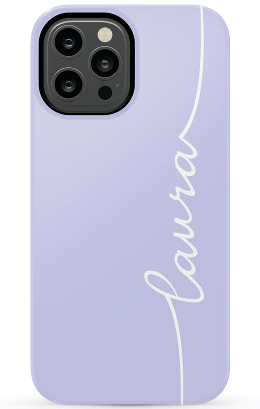 Lavender Blue iPhone Case