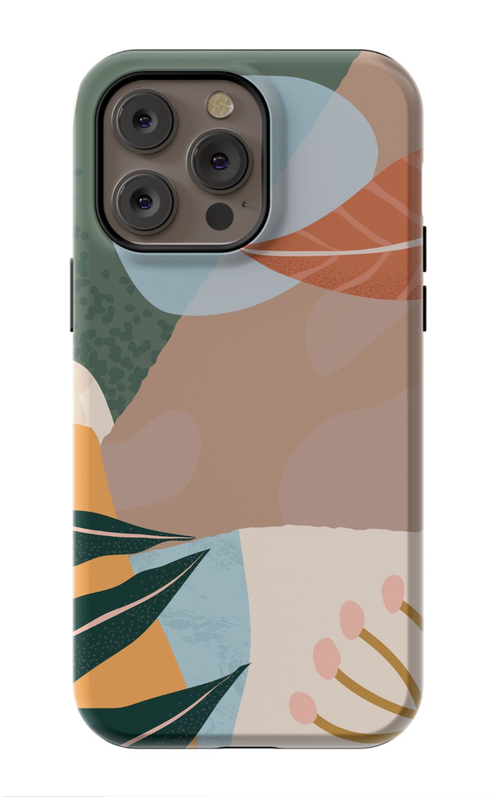 Abstract Plants iPhone Case