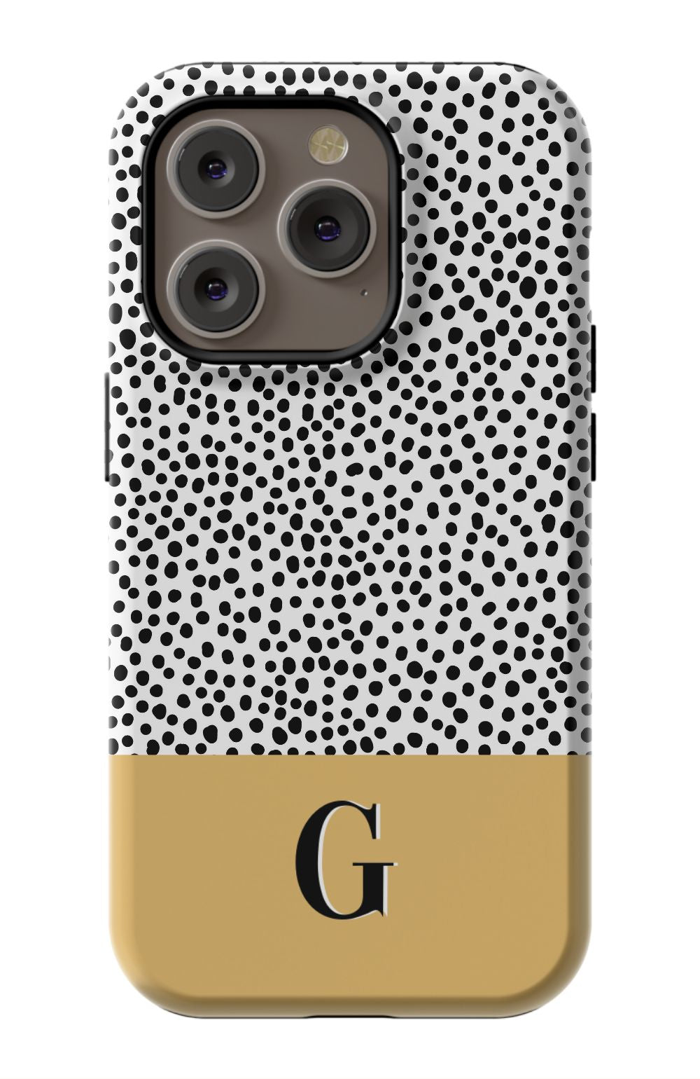 HARVEST GOLD DOTS Phone Case