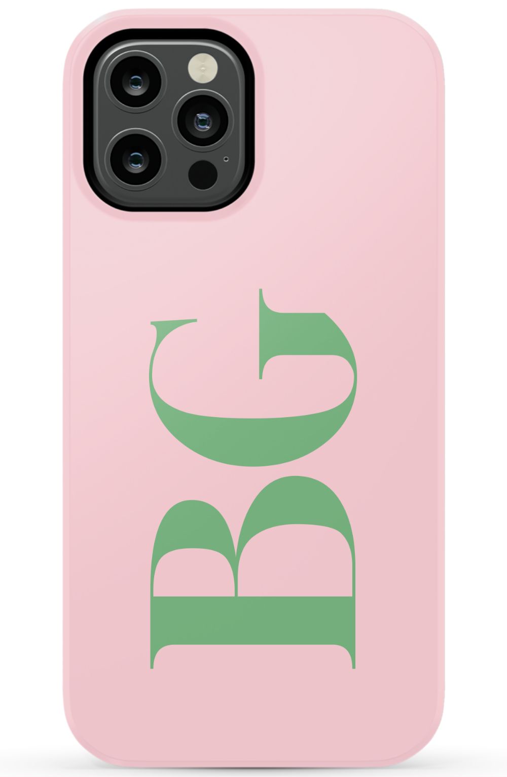 BUBBLEGUM LIME Monogram Phone Case Admin