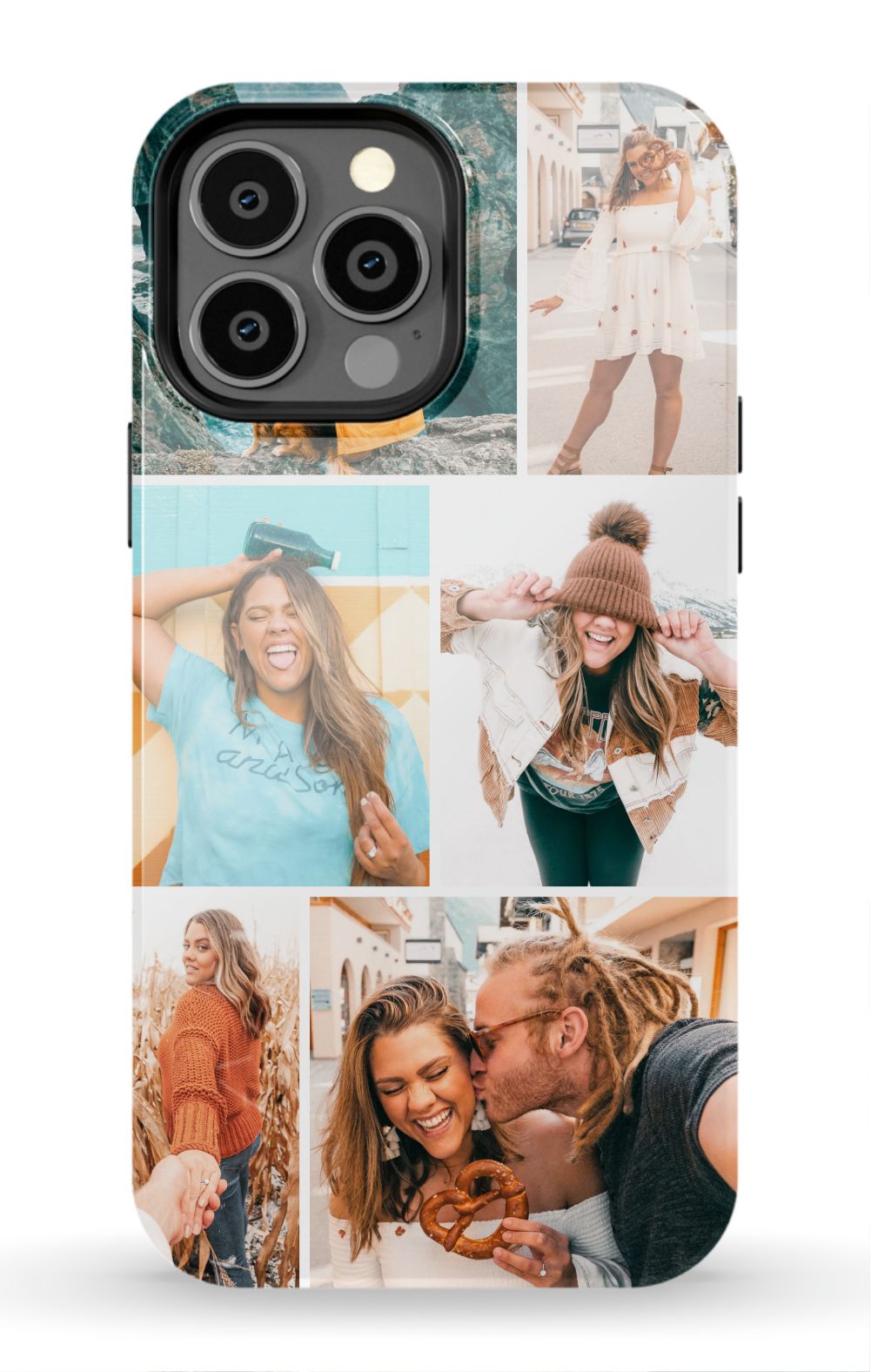 Photo Collage Phone Case - Scatter Collage 2