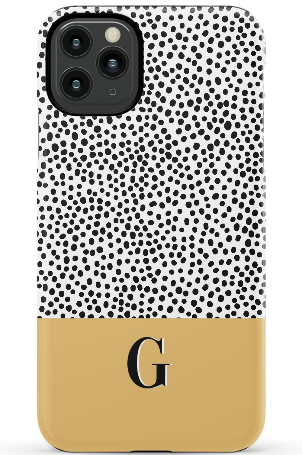 HARVEST GOLD DOTS Phone Case