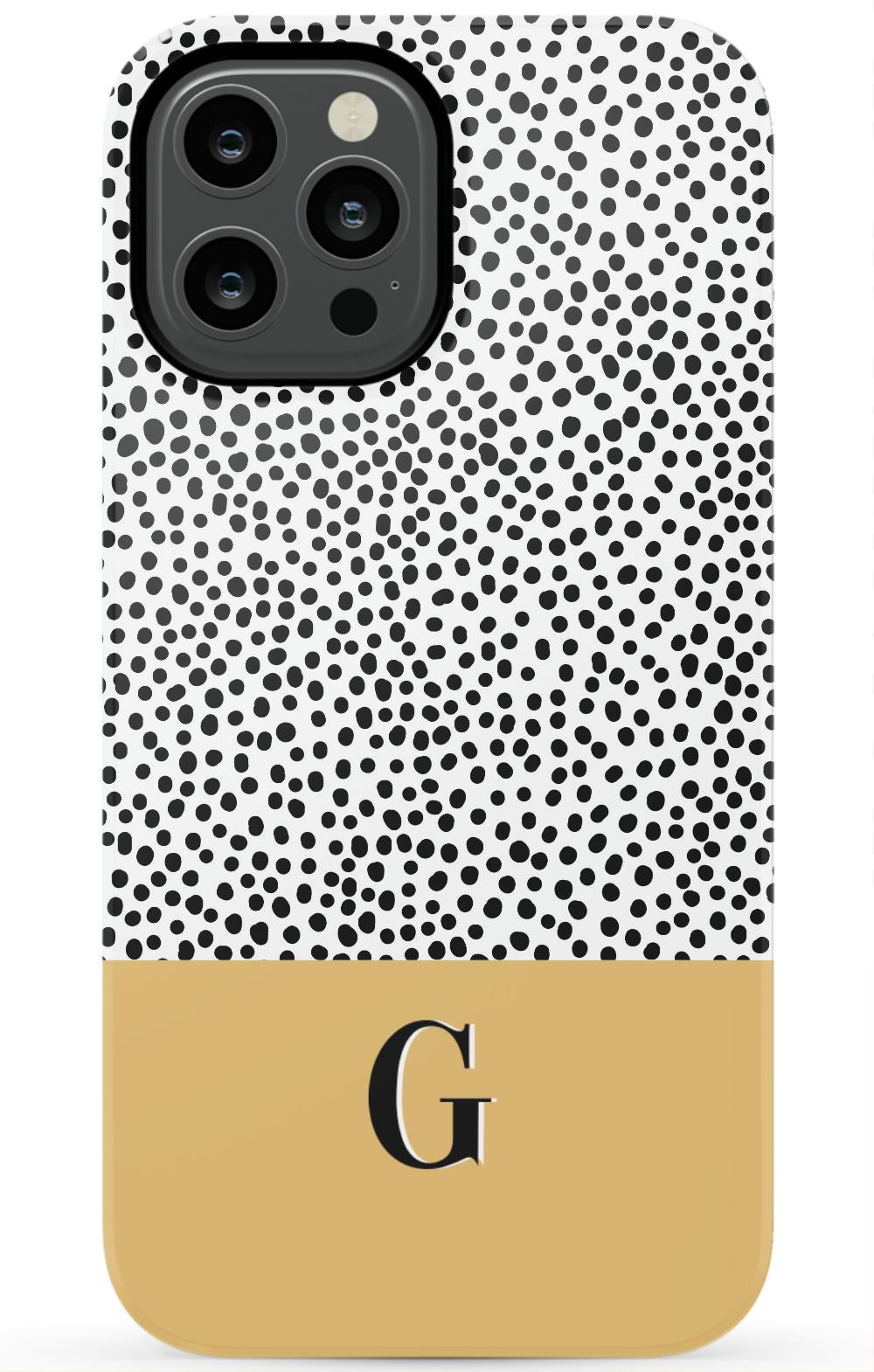 HARVEST GOLD DOTS Phone Case