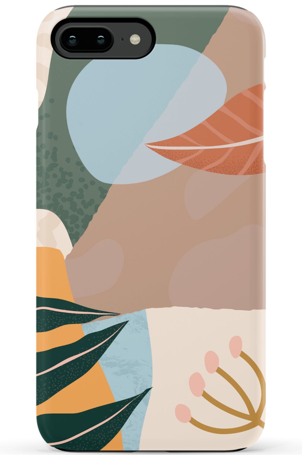Abstract Plants iPhone Case