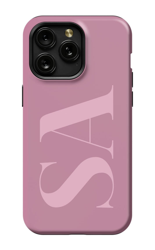 SWEET SUGARPLUM Initial Phone Case Admin