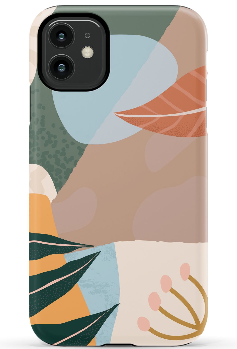 Abstract Plants iPhone Case