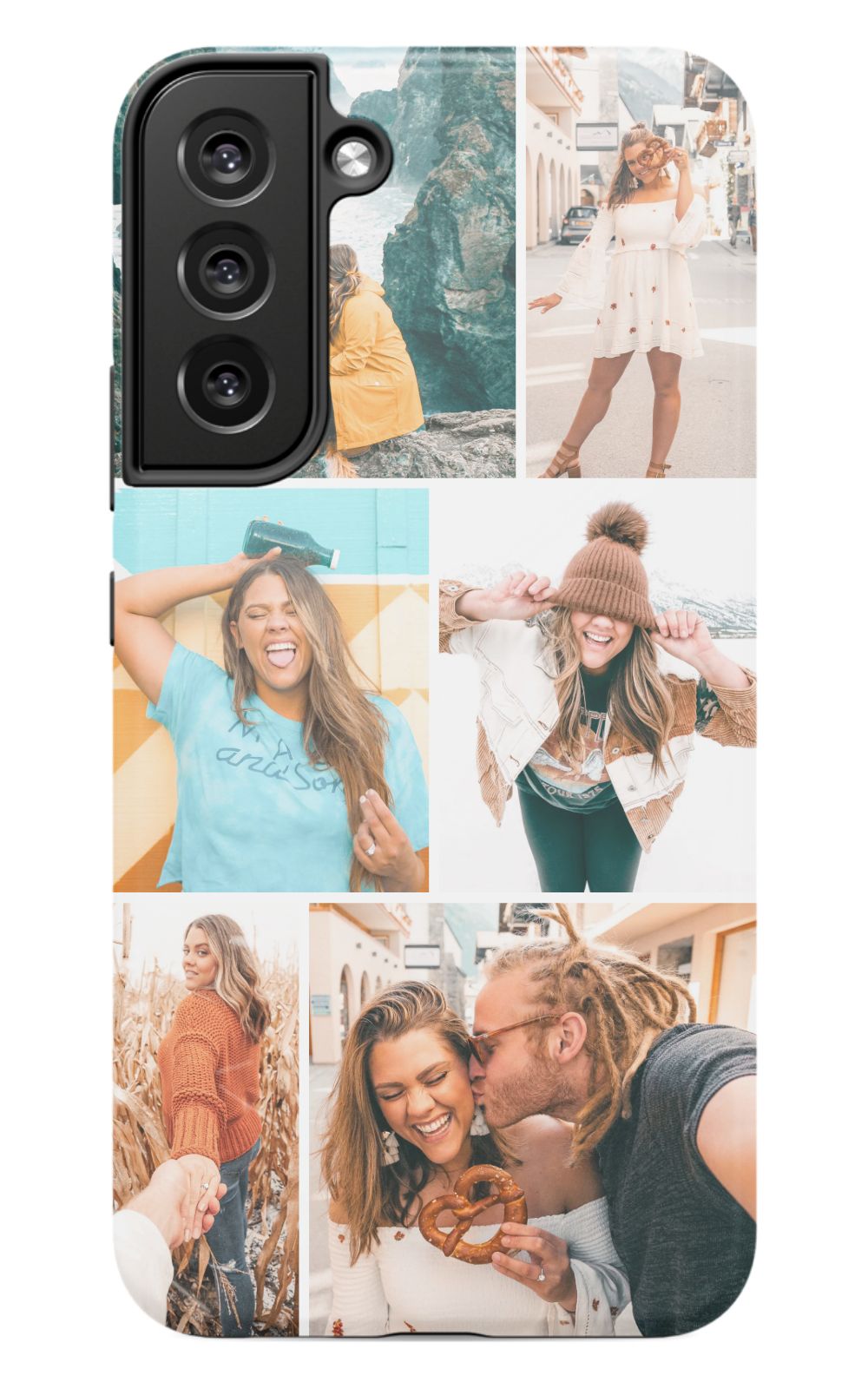 Photo Collage Phone Case - Scatter Collage 2
