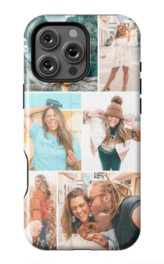 Photo Collage Phone Case - Scatter Collage 2