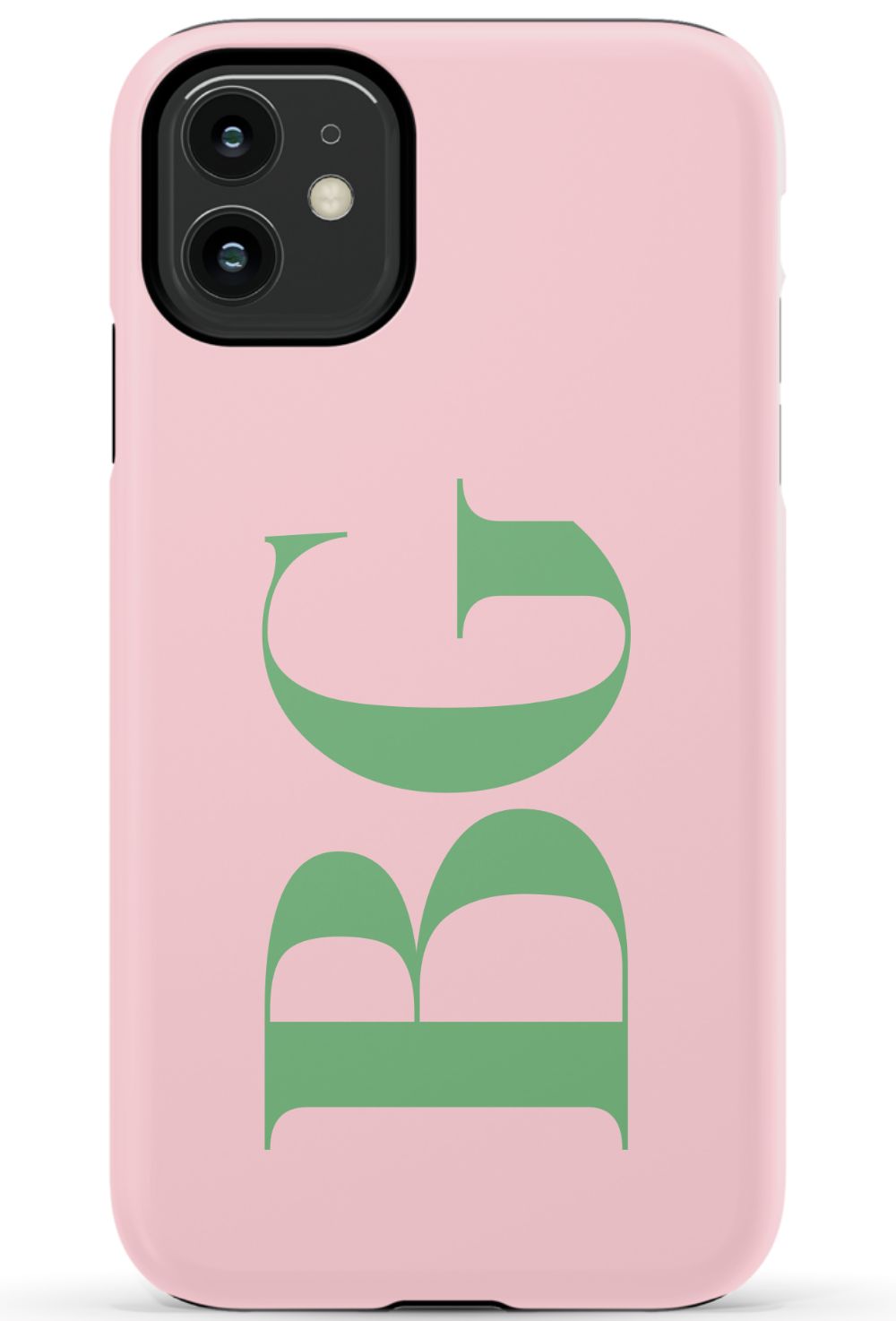 BUBBLEGUM LIME Monogram Phone Case Admin