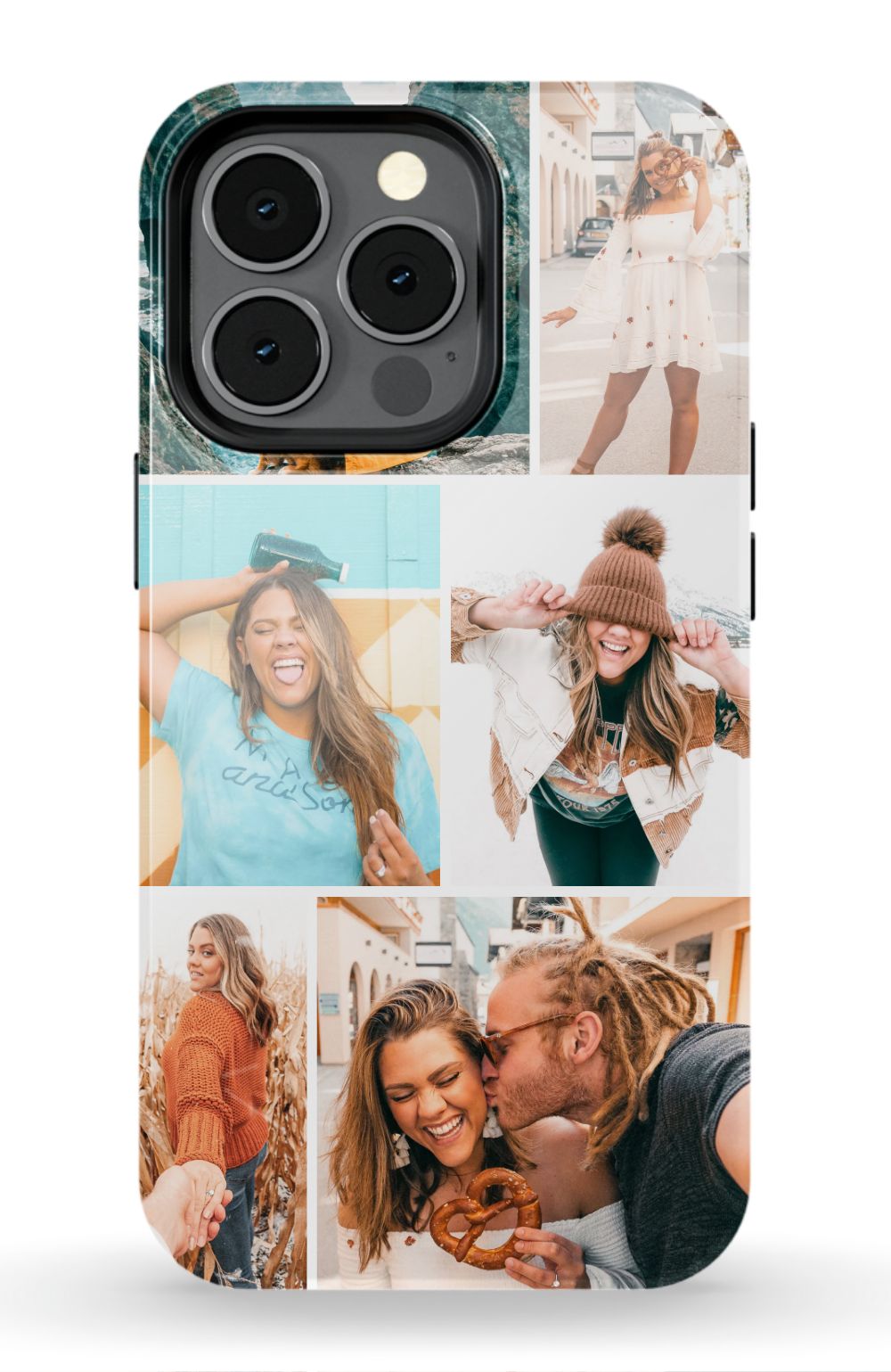 Photo Collage Phone Case - Scatter Collage 2