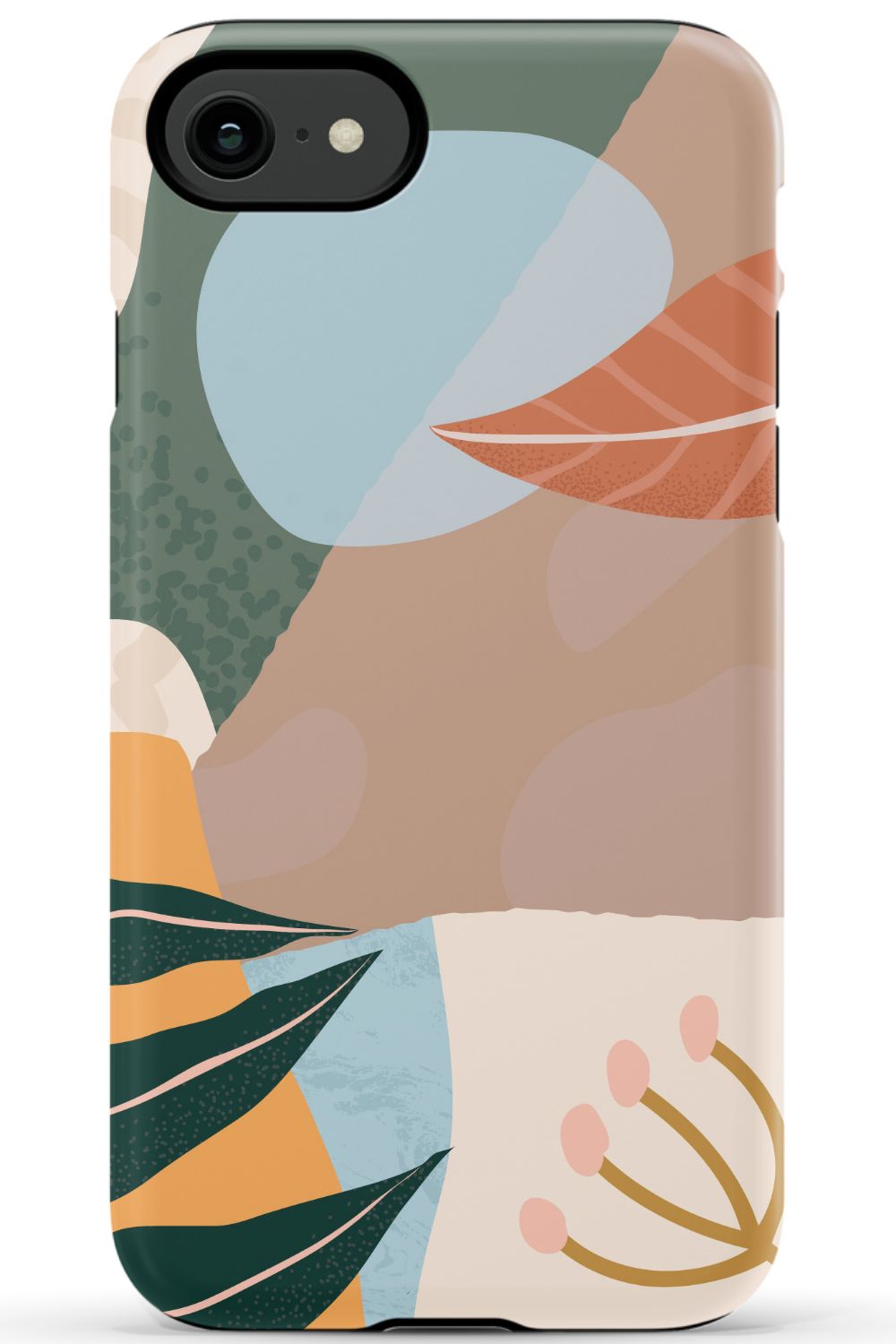 Abstract Plants iPhone Case