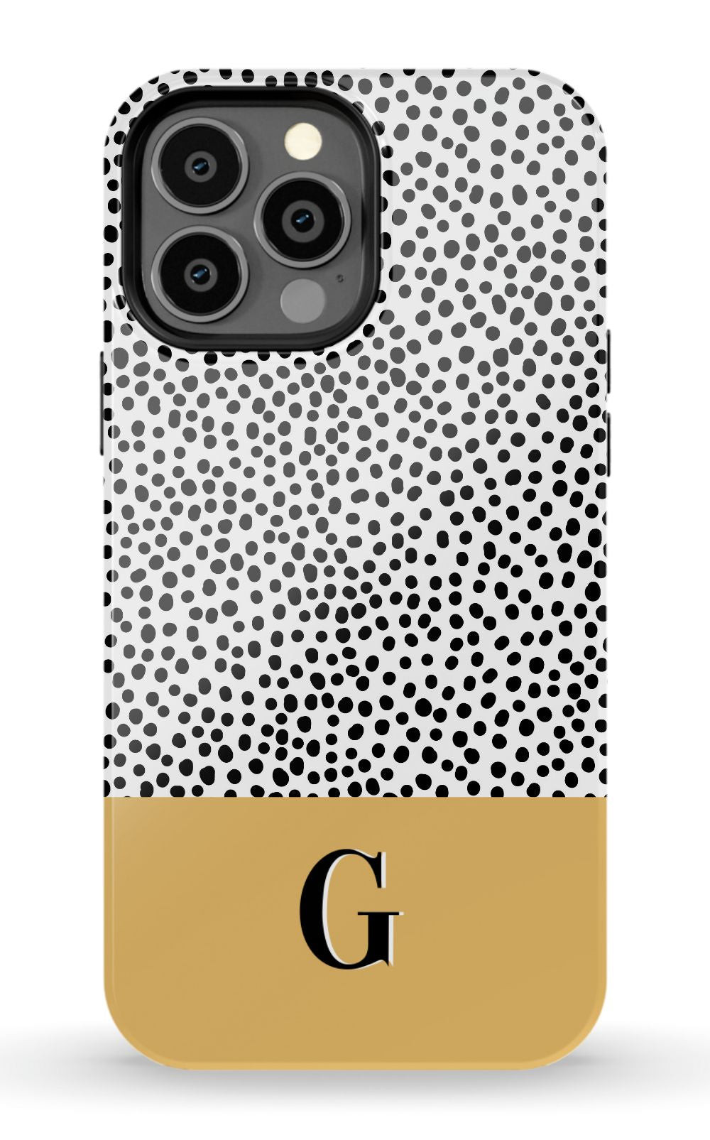 HARVEST GOLD DOTS Phone Case