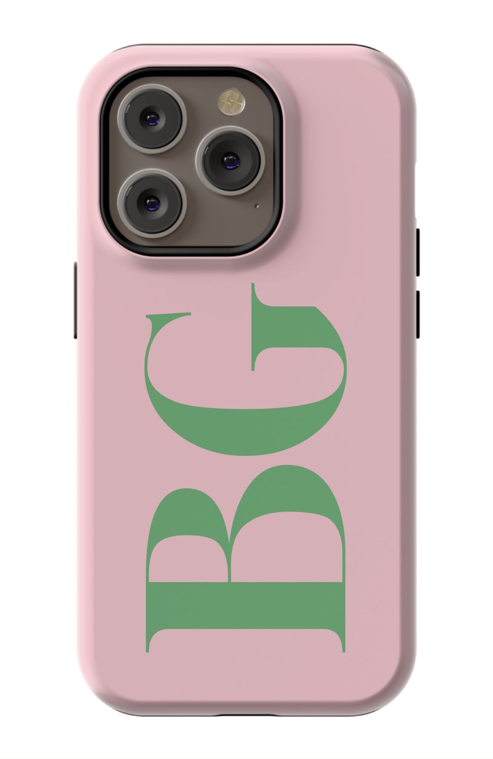 BUBBLEGUM LIME Monogram Phone Case Admin