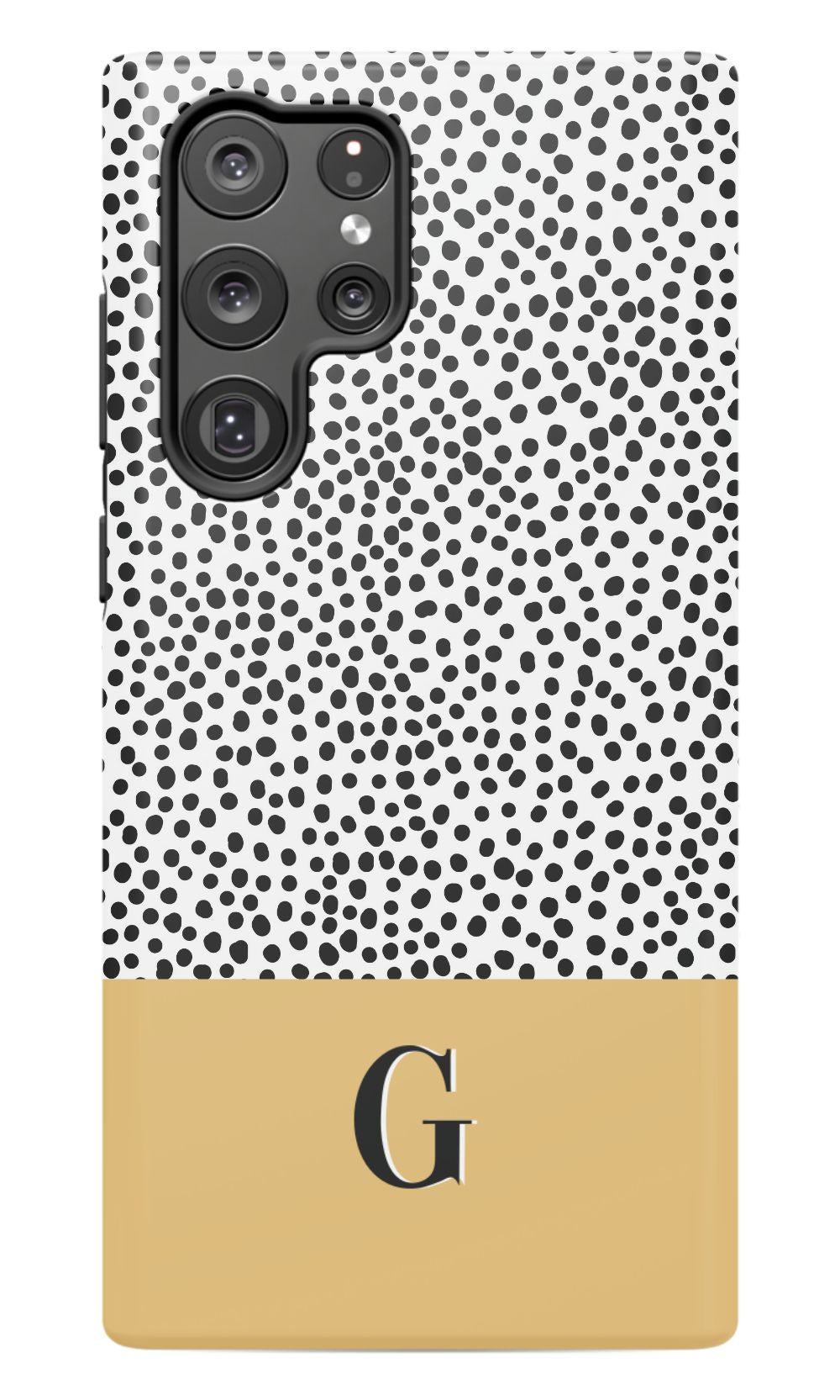 HARVEST GOLD DOTS Phone Case