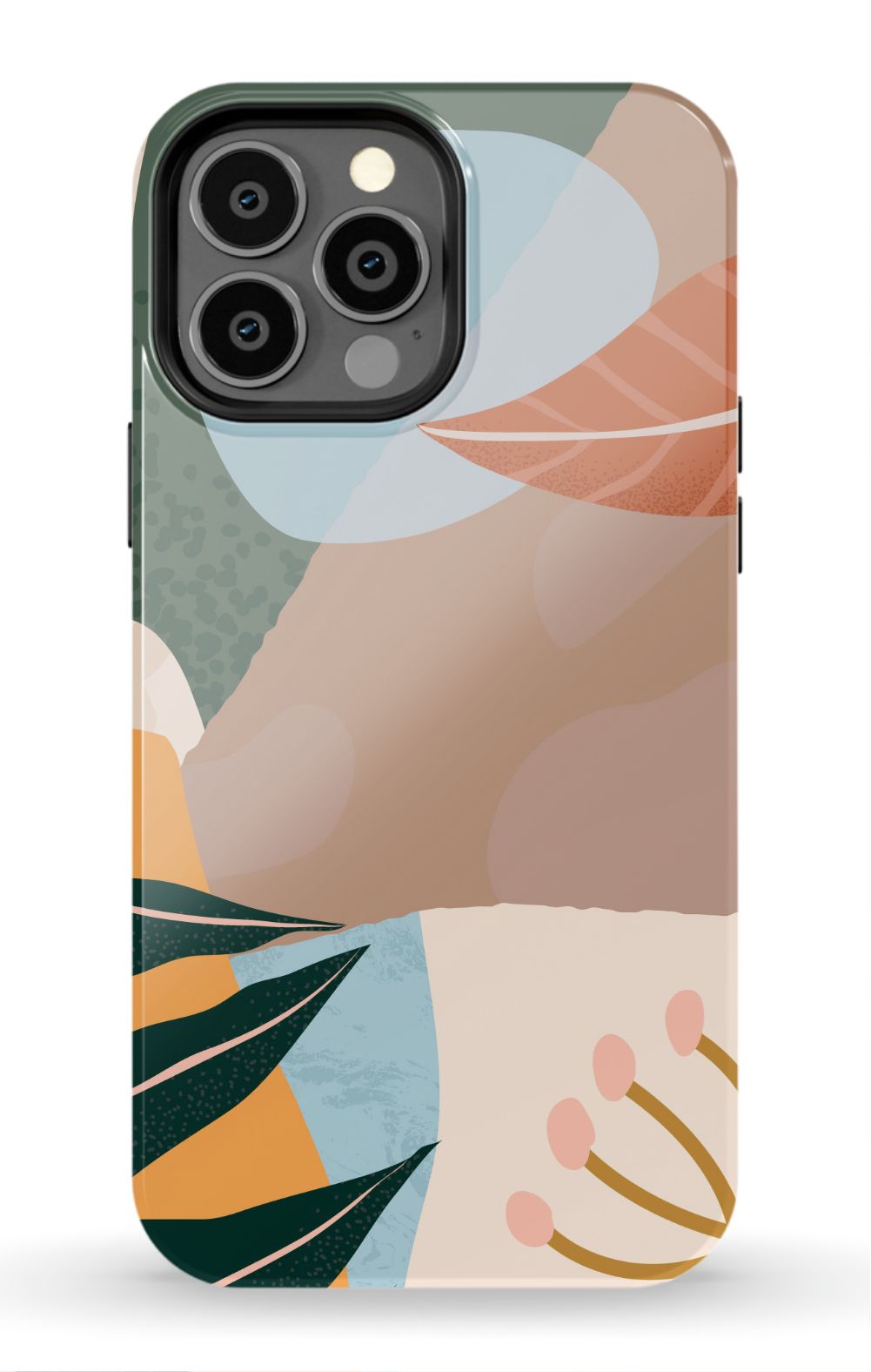 Abstract Plants iPhone Case