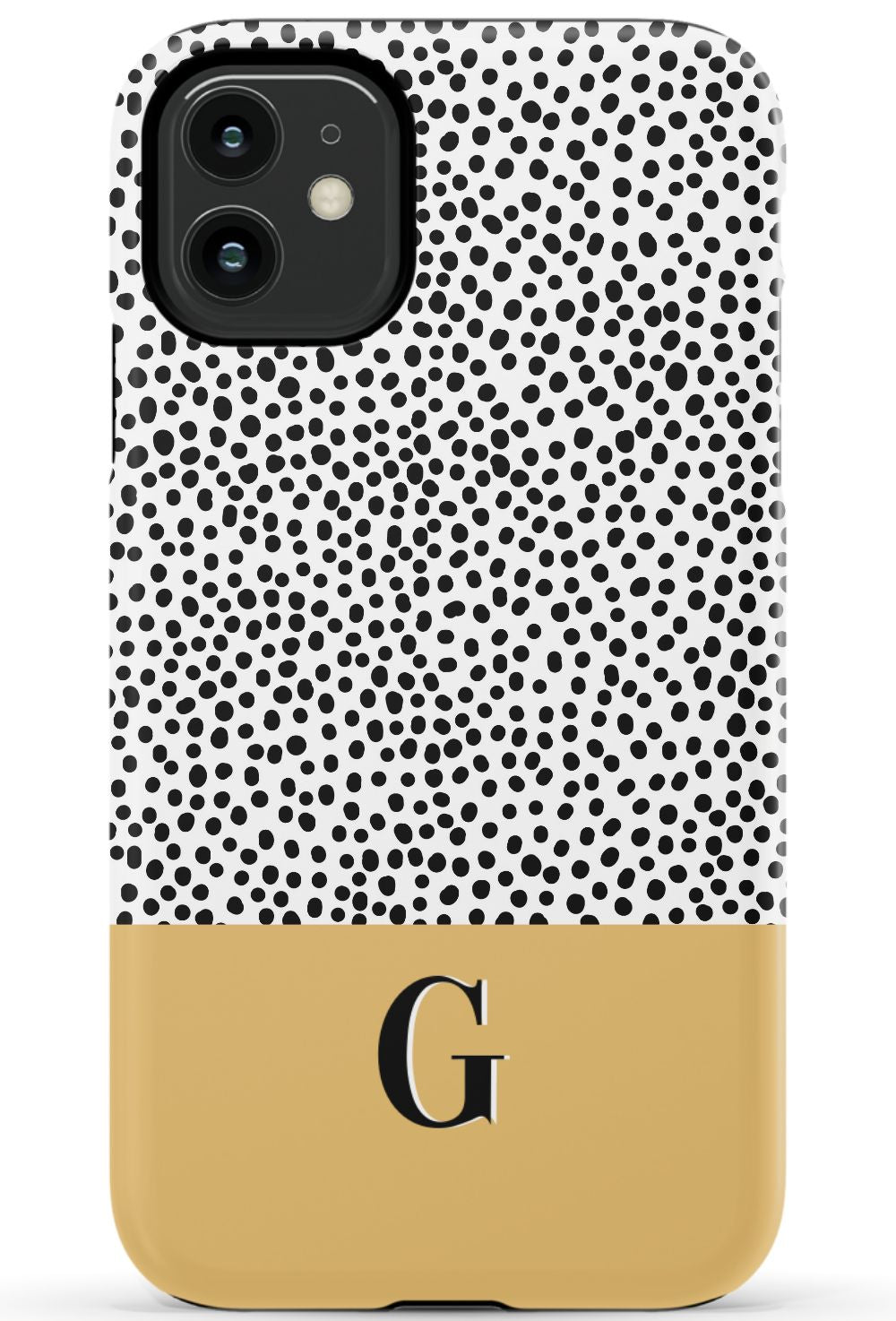HARVEST GOLD DOTS Phone Case
