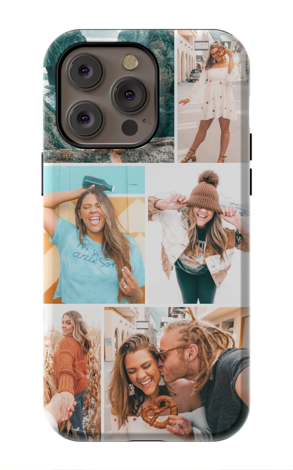Photo Collage Phone Case - Scatter Collage 2