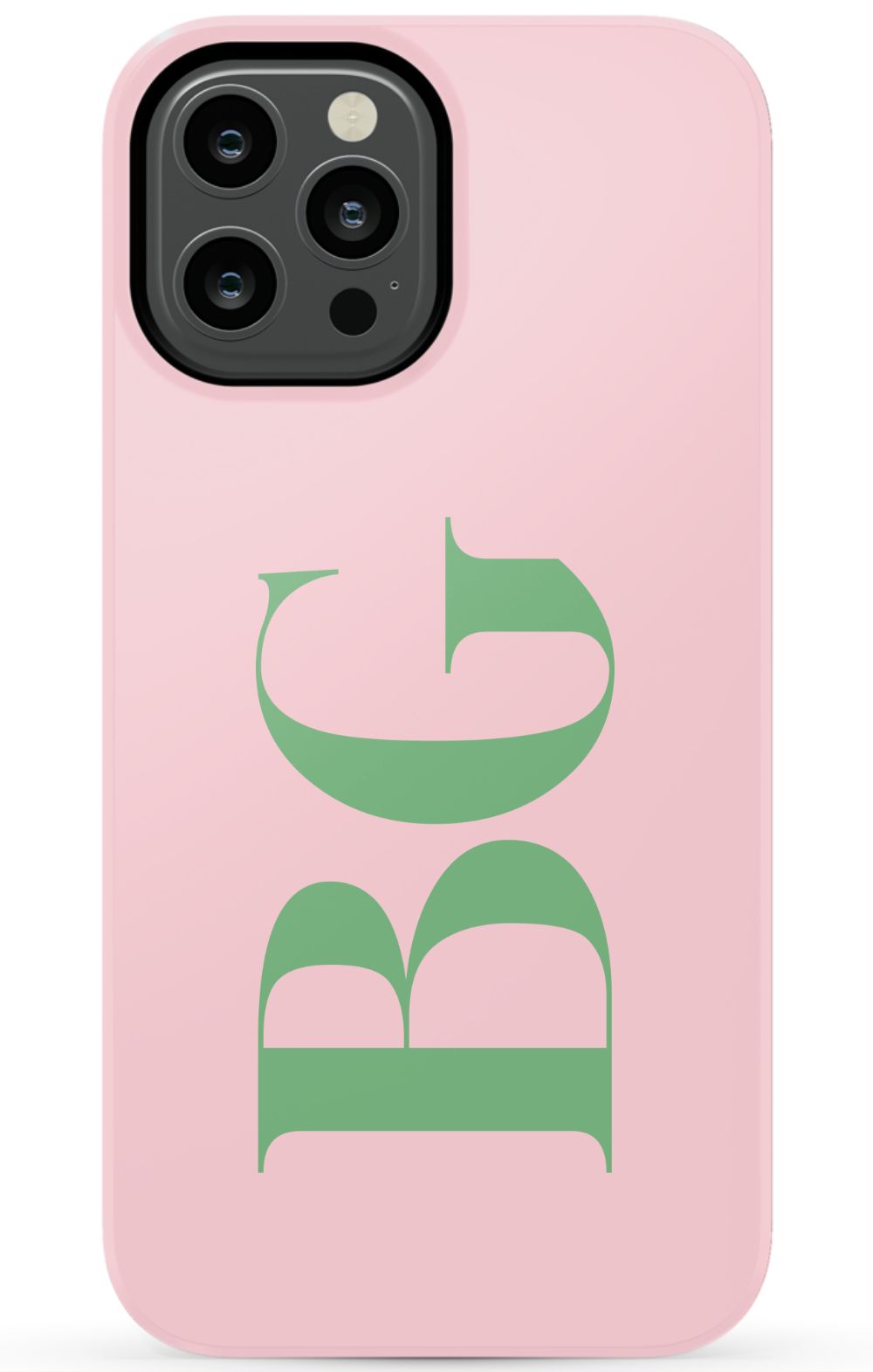 BUBBLEGUM LIME Monogram Phone Case Admin
