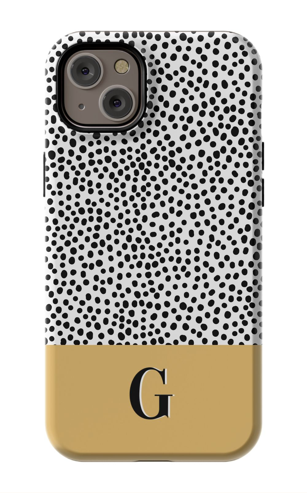 HARVEST GOLD DOTS Phone Case