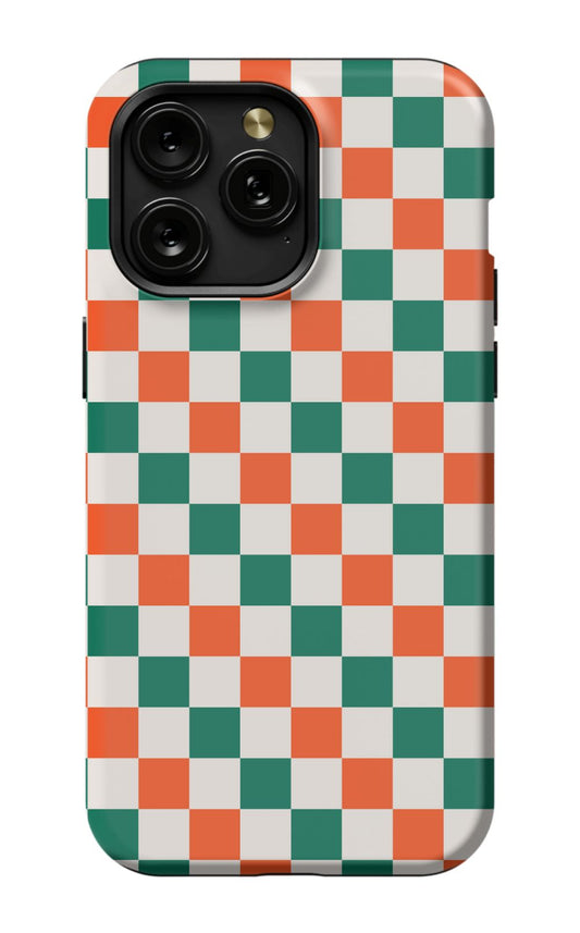 CHECKERED CHRISTMAS Phone Case Admin