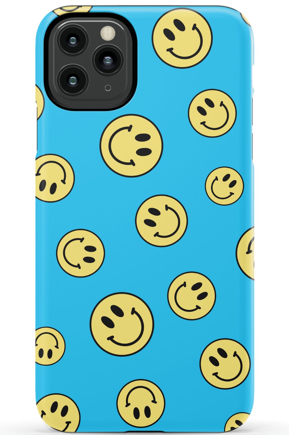 Blue Smiles iPhone Case