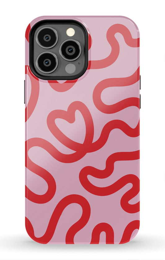 Loopy Heart iPhone Case