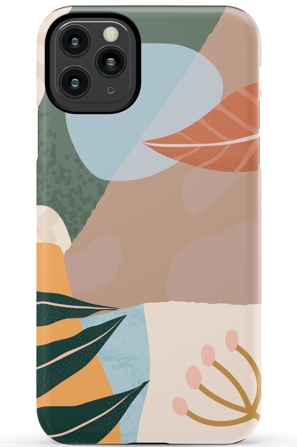 Abstract Plants iPhone Case