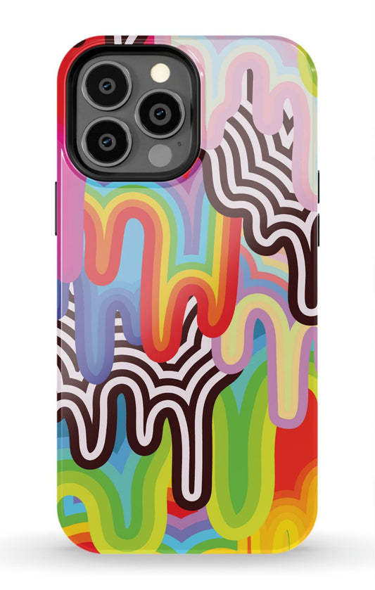 Trippy Drip iPhone Case