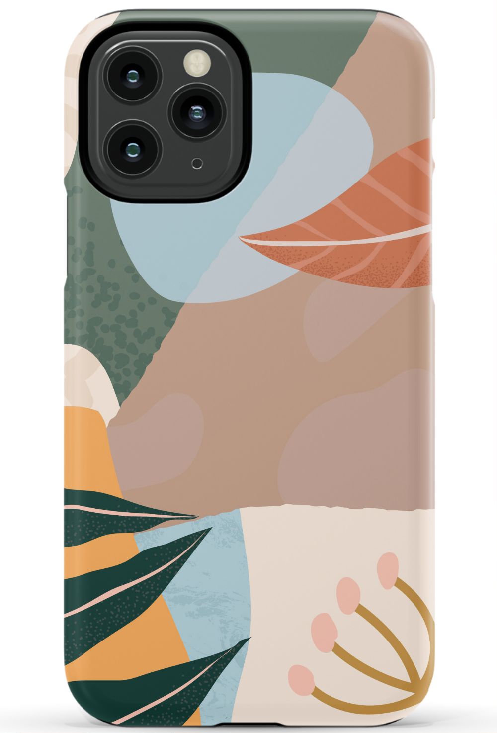 Abstract Plants iPhone Case