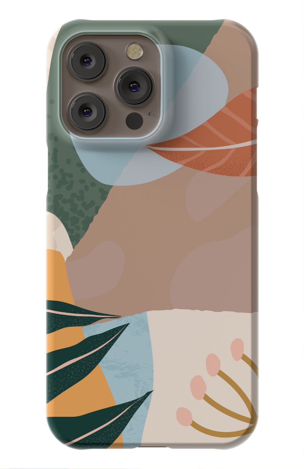 Abstract Plants iPhone Case