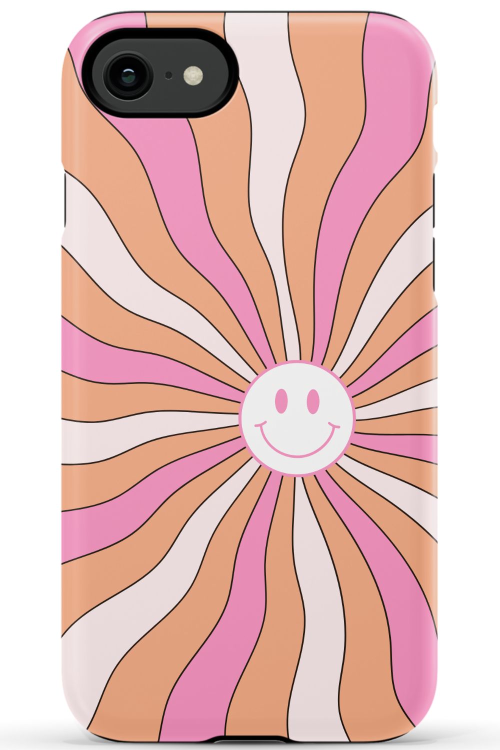 Retro Smiley Face iPhone Case