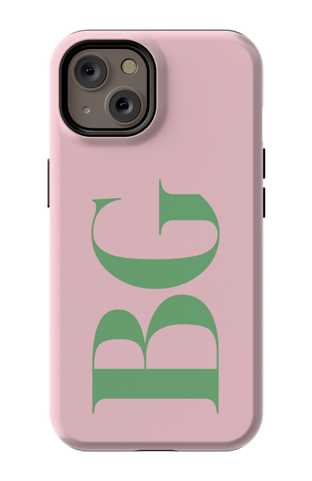 BUBBLEGUM LIME Monogram Phone Case Admin
