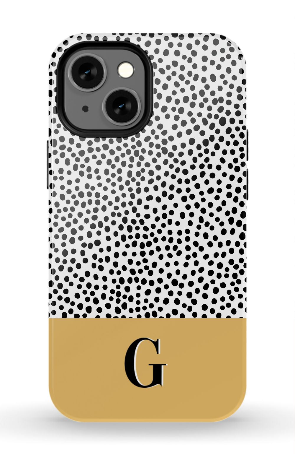 HARVEST GOLD DOTS Phone Case