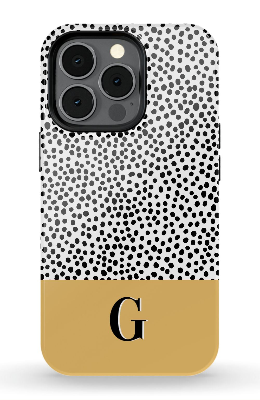 HARVEST GOLD DOTS Phone Case