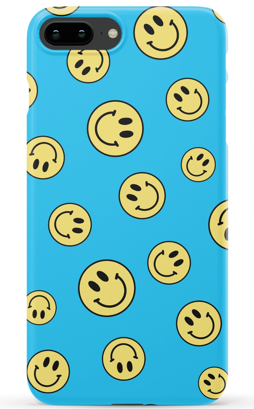 Blue Smiles iPhone Case