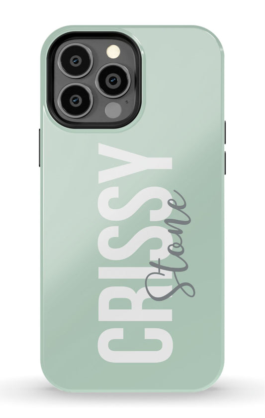 Mint Name iPhone Case