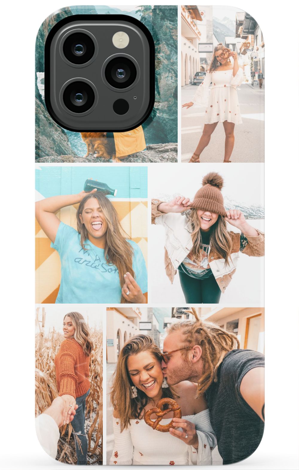 Photo Collage Phone Case - Scatter Collage 2