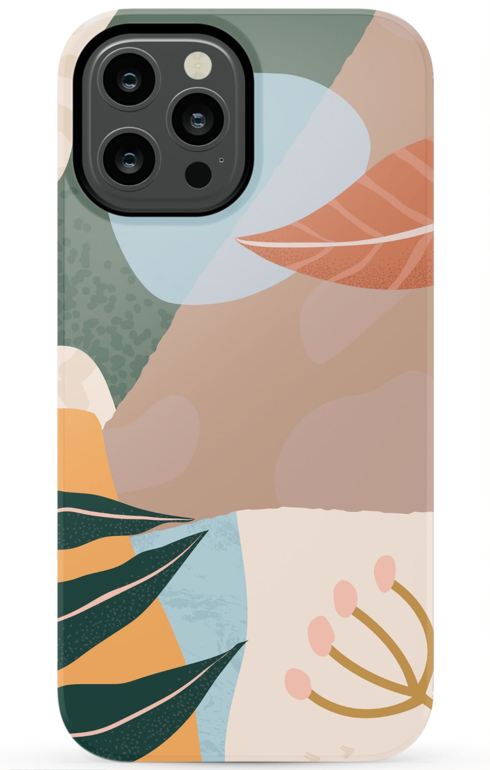 Abstract Plants iPhone Case