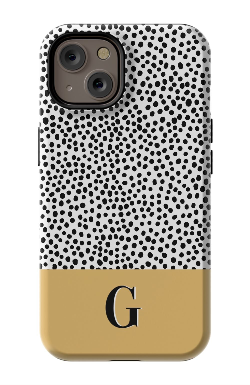 HARVEST GOLD DOTS Phone Case