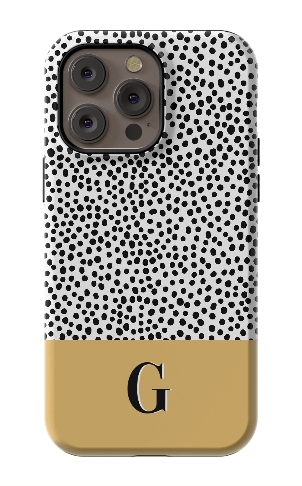 HARVEST GOLD DOTS Phone Case