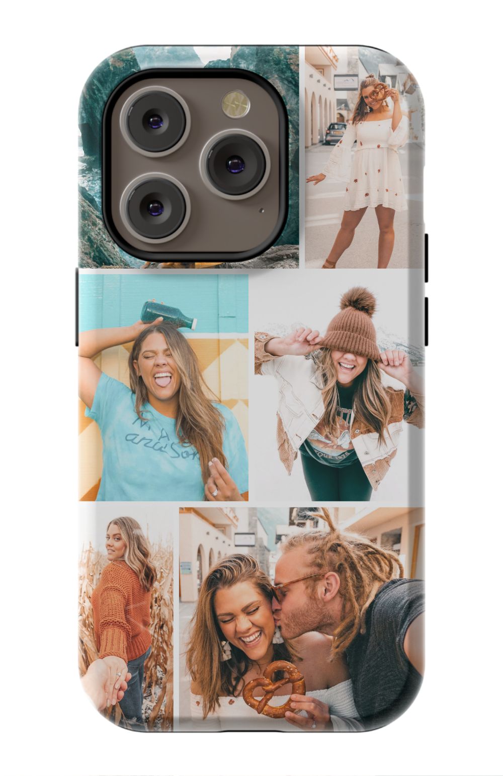 Photo Collage Phone Case - Scatter Collage 2