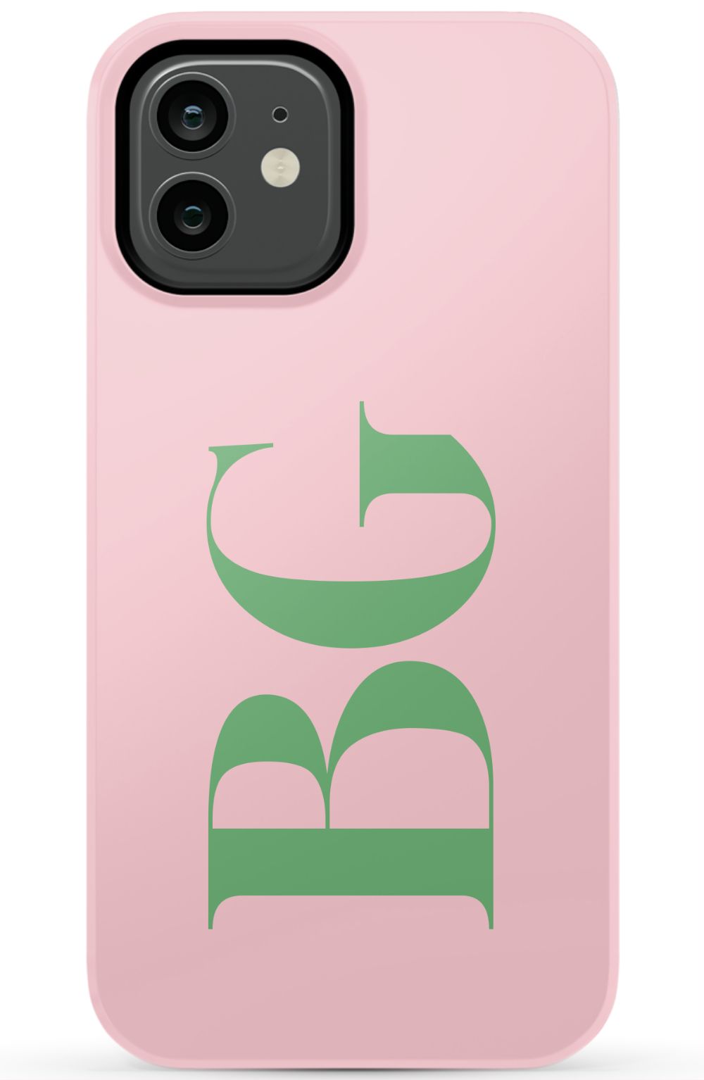 BUBBLEGUM LIME Monogram Phone Case Admin