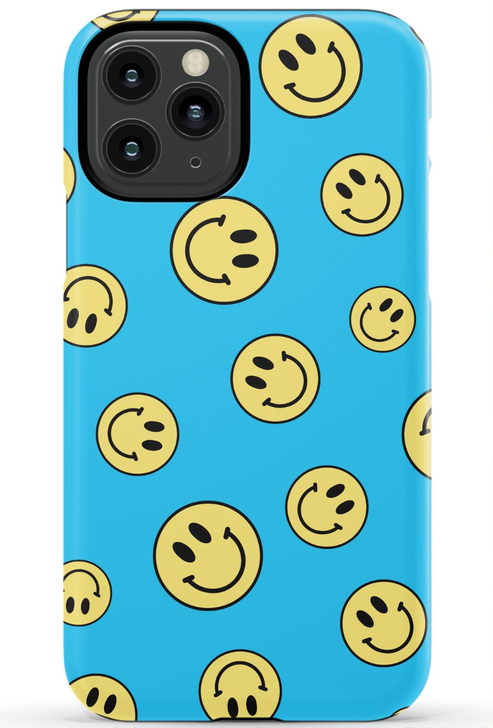 Blue Smiles iPhone Case