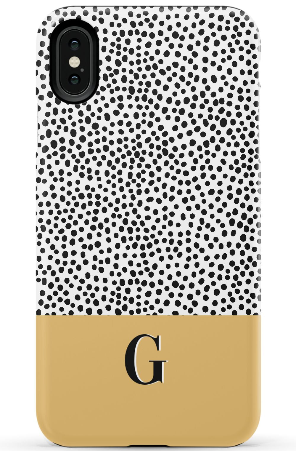 HARVEST GOLD DOTS Phone Case