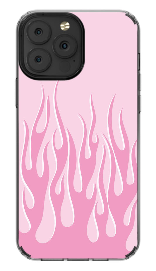 Pink Flames Phone Case