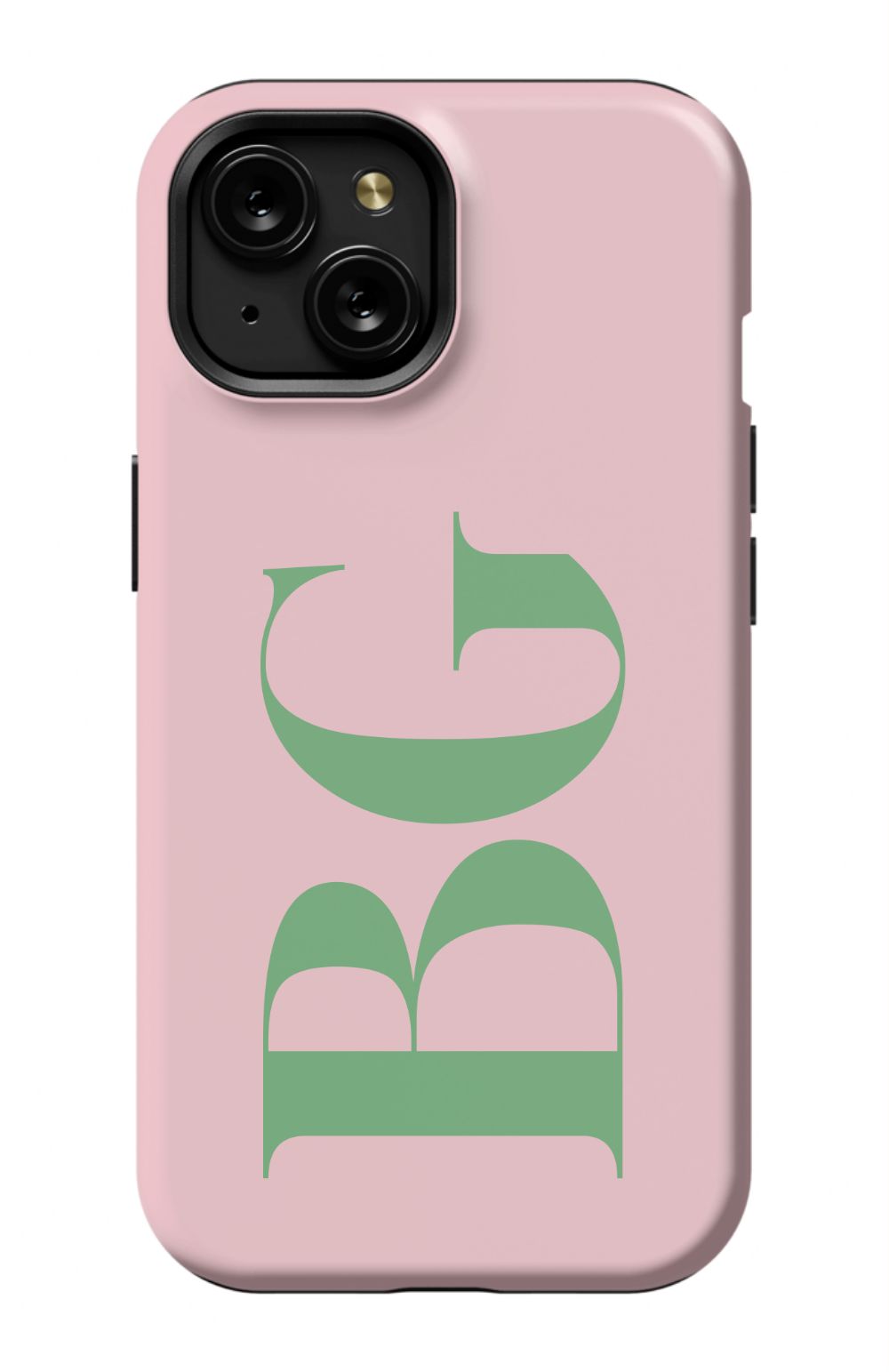 BUBBLEGUM LIME Monogram Phone Case Admin